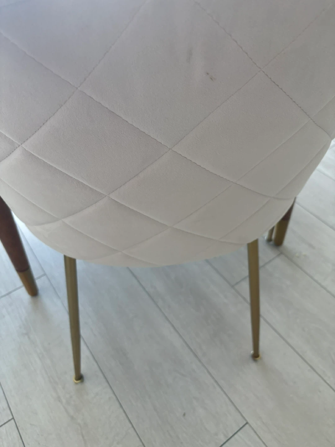 Pink Velvet Dining Chair