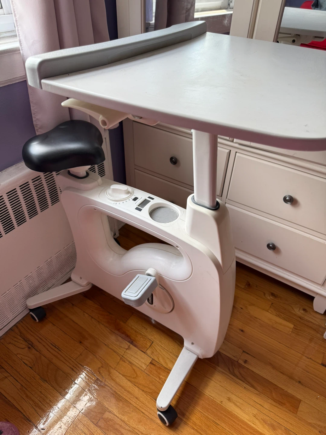 Exercise Bike with Desk - photo 2