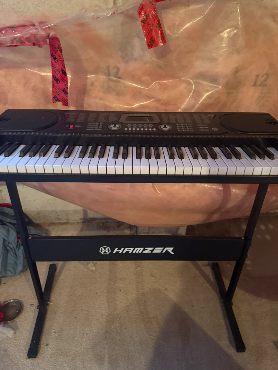 Hamzer Electronic Keyboard with Stand and Chair