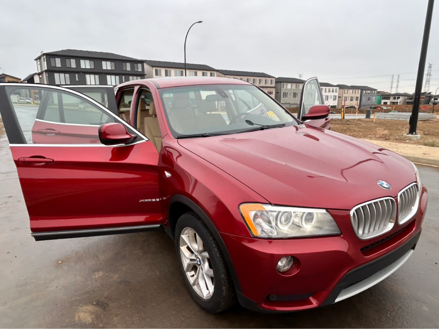 2011 Red BMW X3 AWD 28i - photo 2