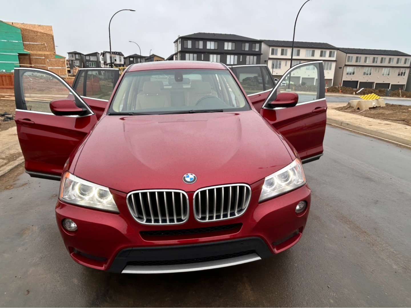 2011 Red BMW X3 AWD 28i - photo 3