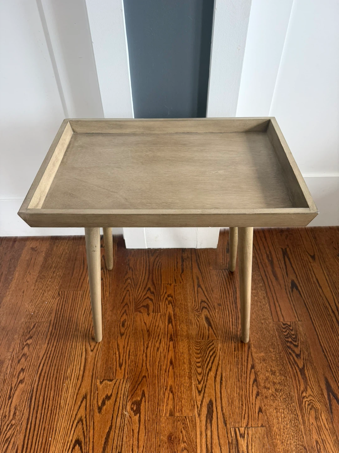 Wooden Side Table / Bar Cart - photo 3