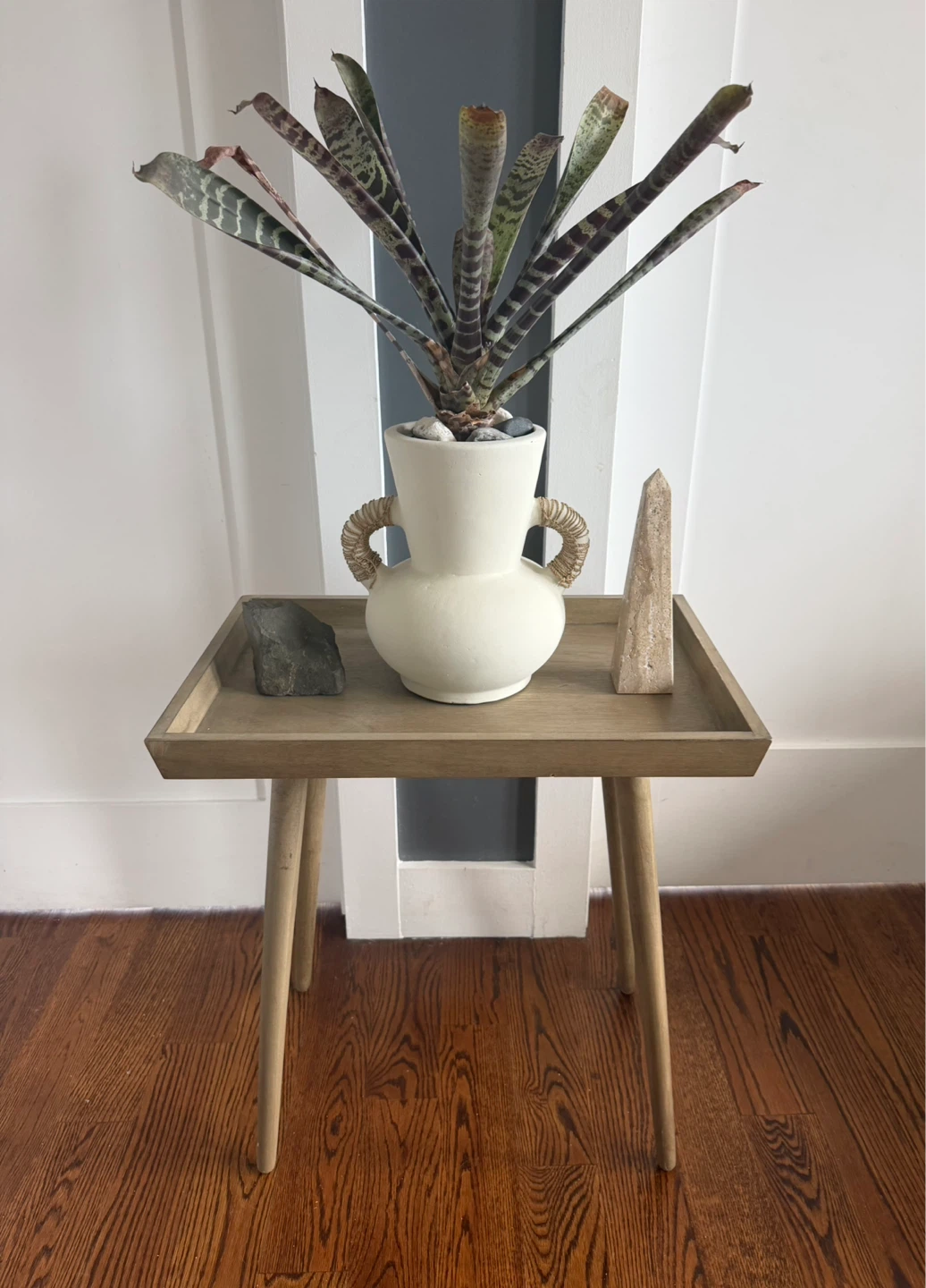 Wooden Side Table / Bar Cart