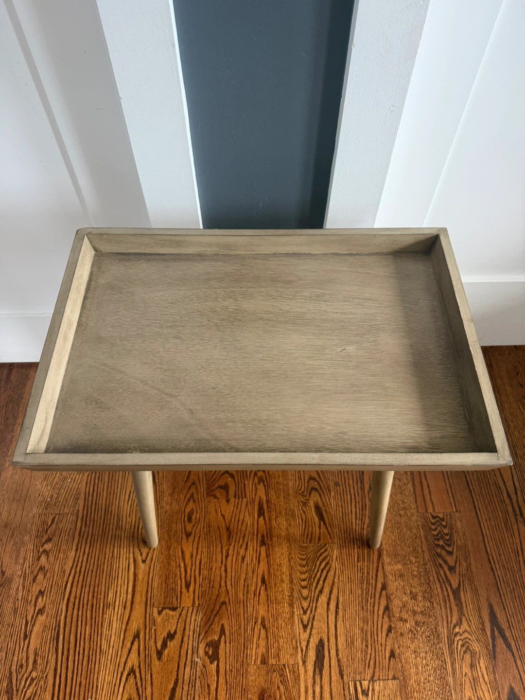 Wooden Side Table / Bar Cart - photo 2