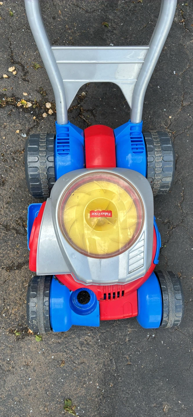 Fisher price lawn mower bubble toy - photo 2