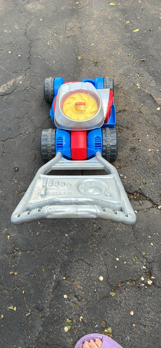 Fisher price lawn mower bubble toy - photo 4