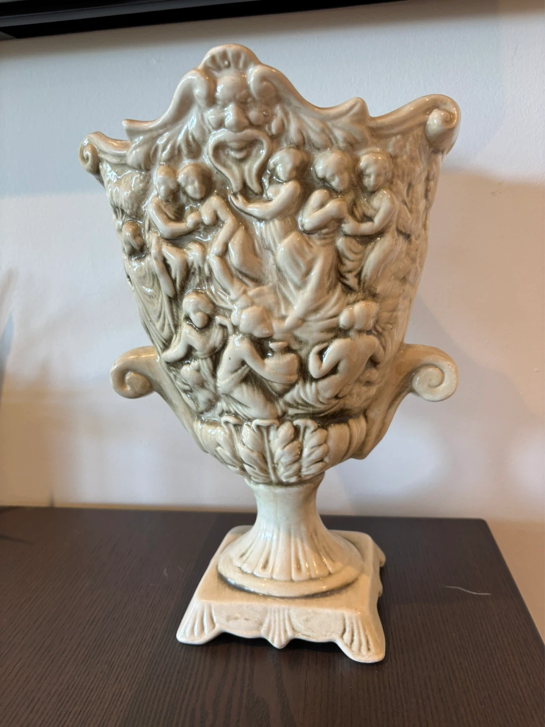 Vintage Italian Capodimonte Style Porcelain Vase - photo 2