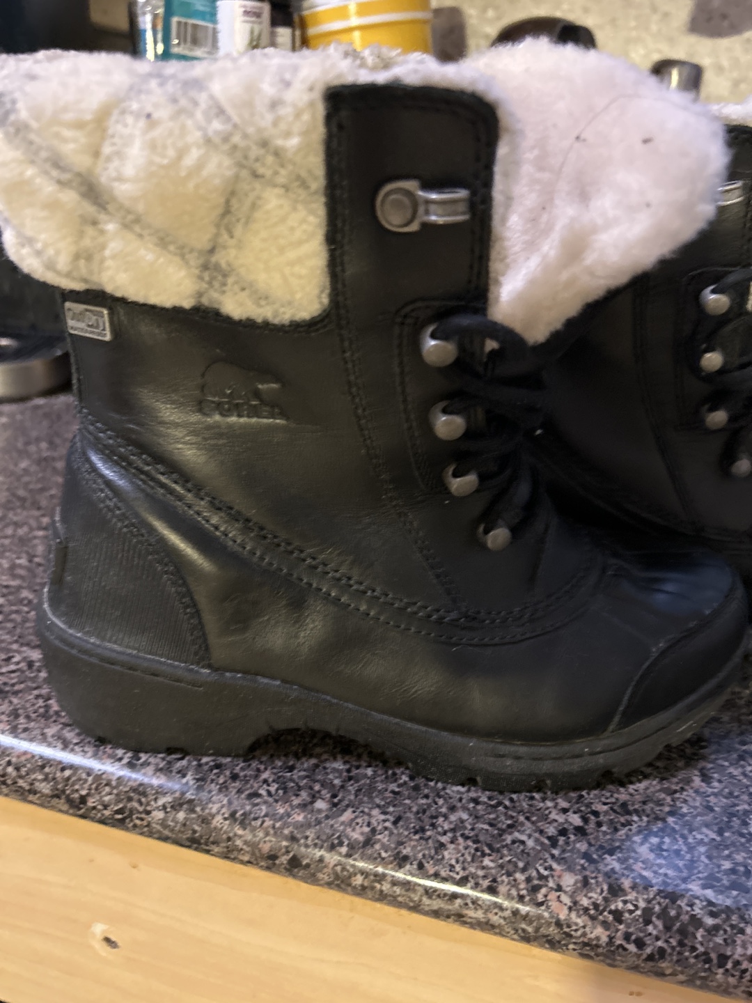 Sorel Black Winter Boots