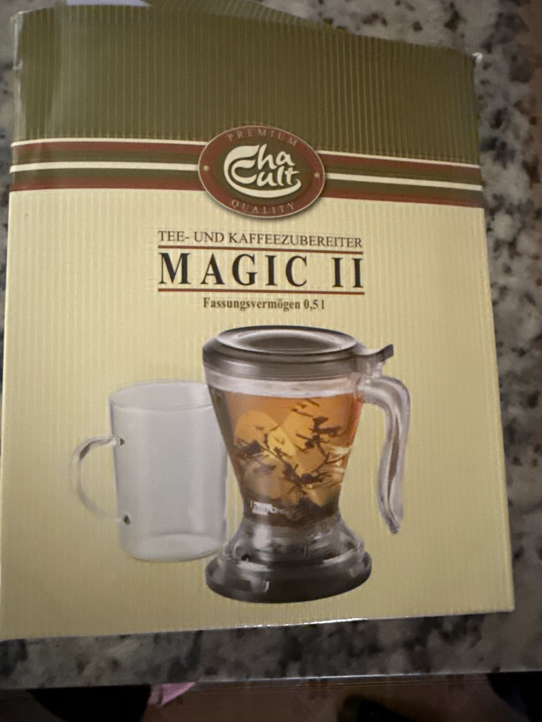 Cha Cult Magic II Tea and Coffee Maker