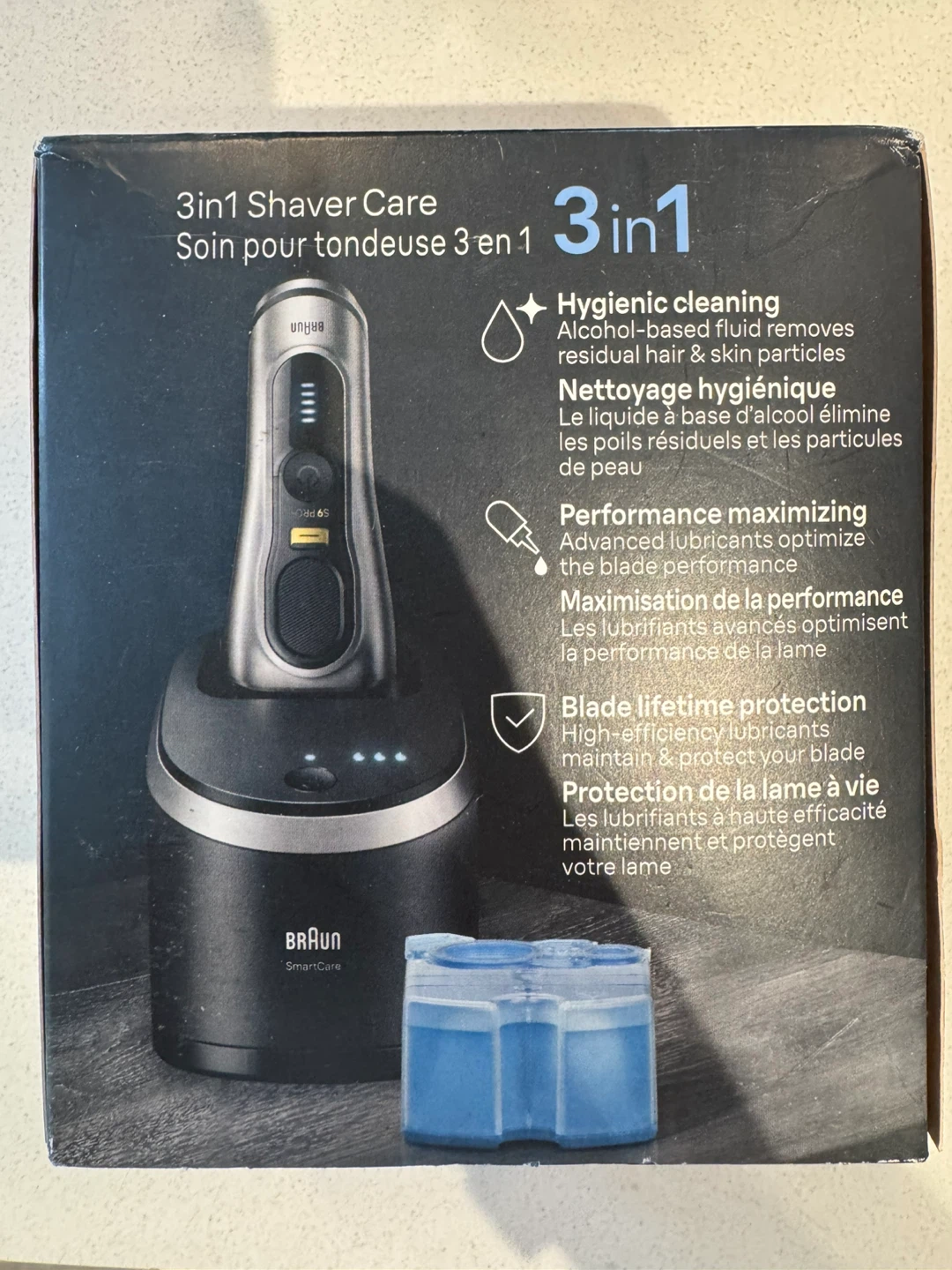 Braun 3in1 Shaver Care Cartridges - 3 Pack - photo 2