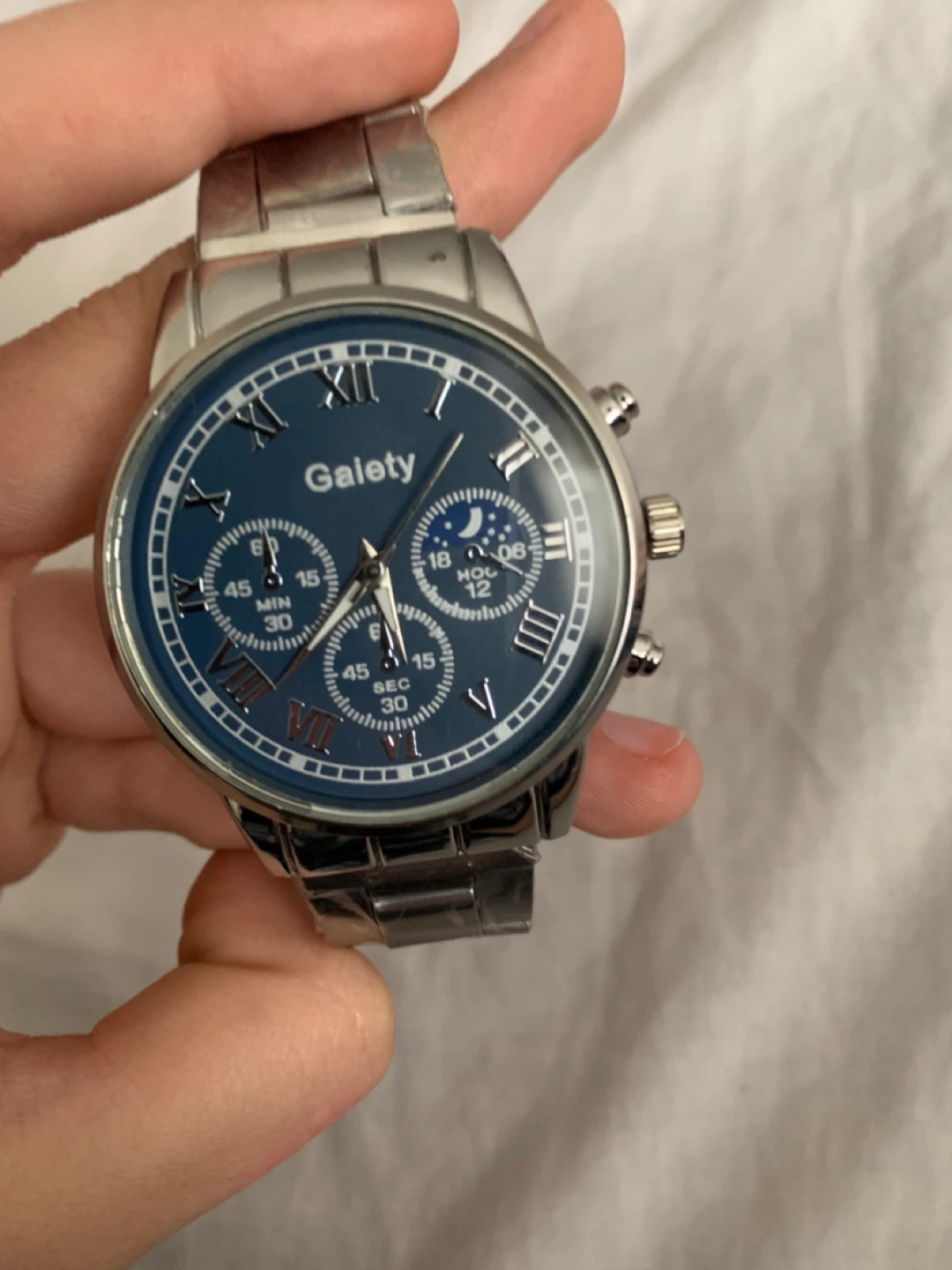 Gaiety Blue Dial Watch - photo 3