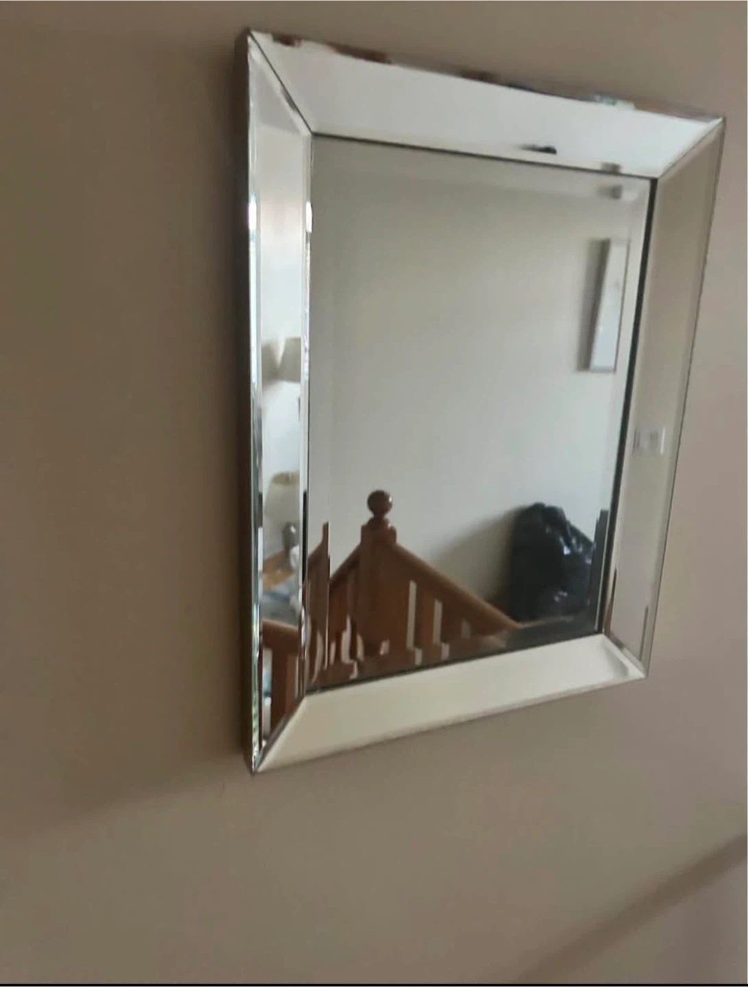 Framed Square Wall Mirror