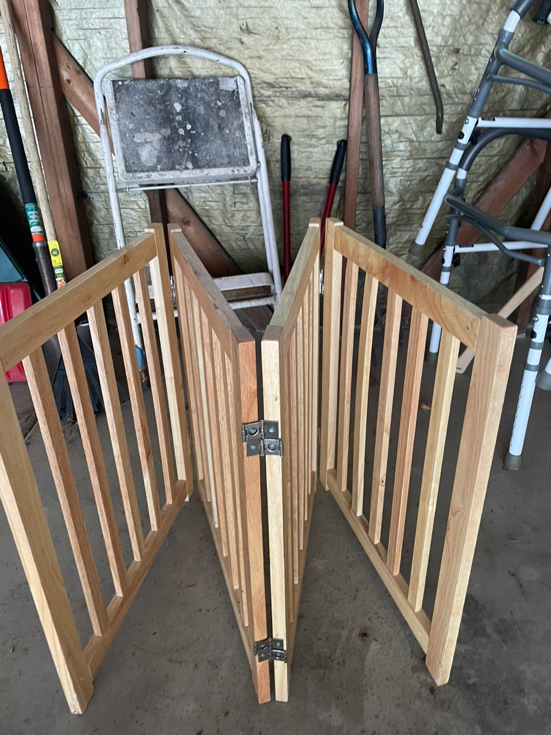 4 Panel Wooden Pet Gate - photo 3
