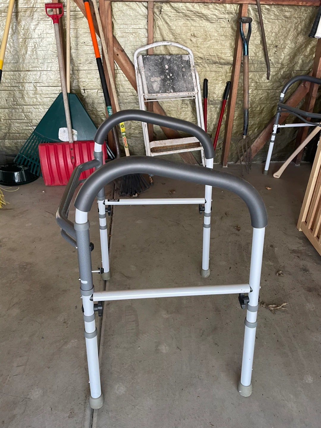 2 walkers with 300 lb. Weight Capacity