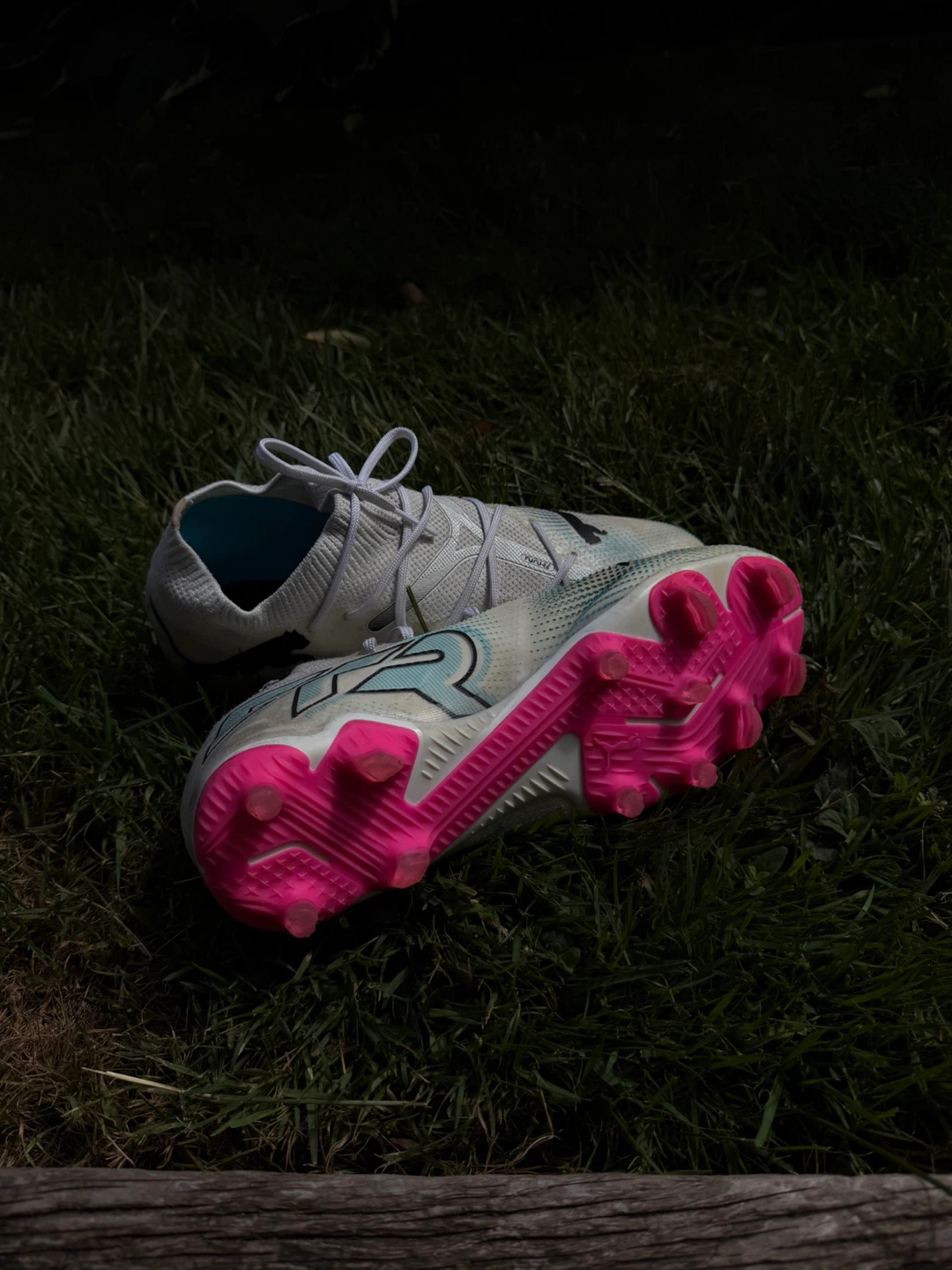 Puma Future Z 3.2 FG Soccer Cleats White/Blue/Pink - photo 2