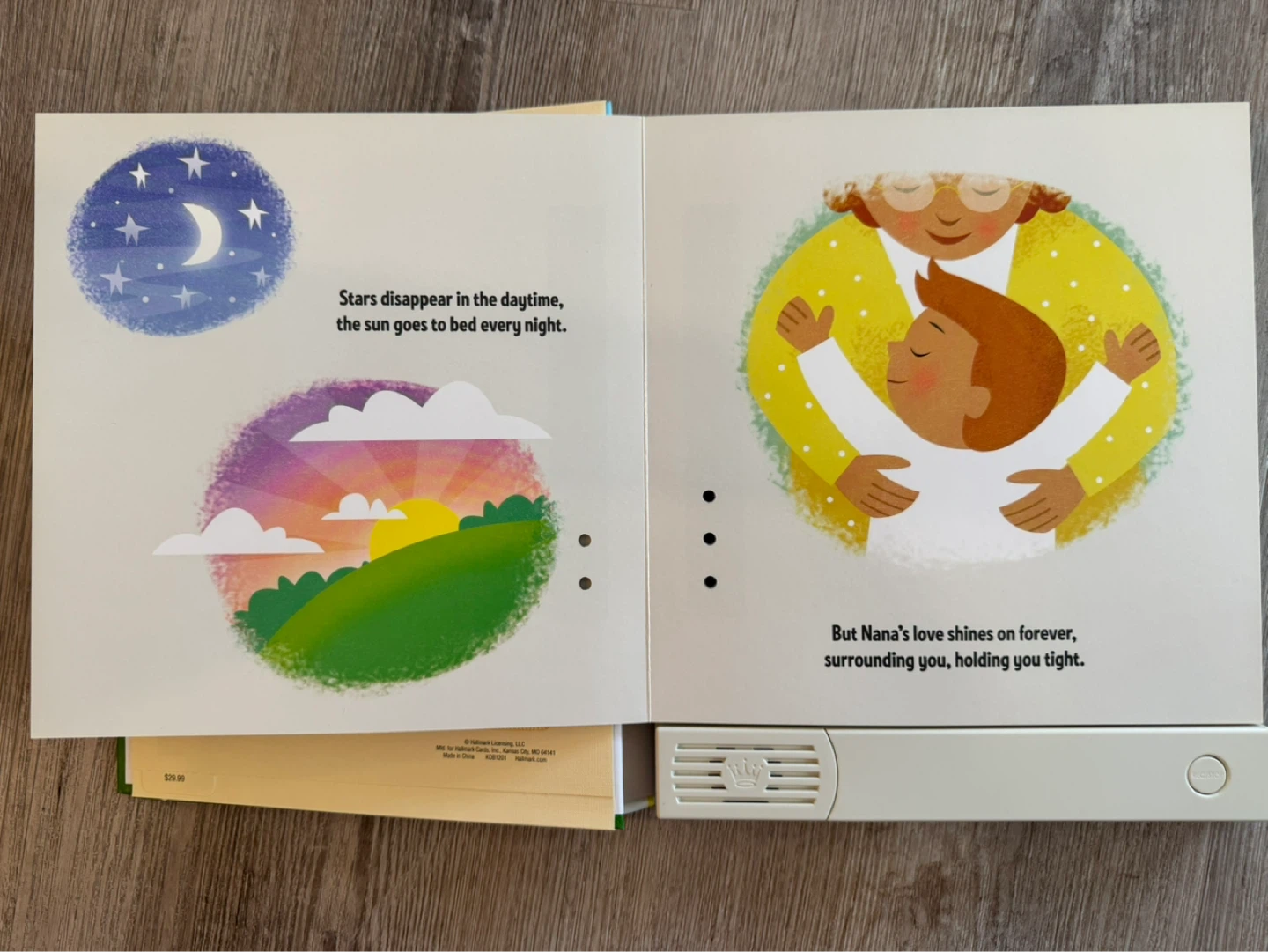 Hallmark Nana's Love Is Forever Recordable Storybook - photo 5