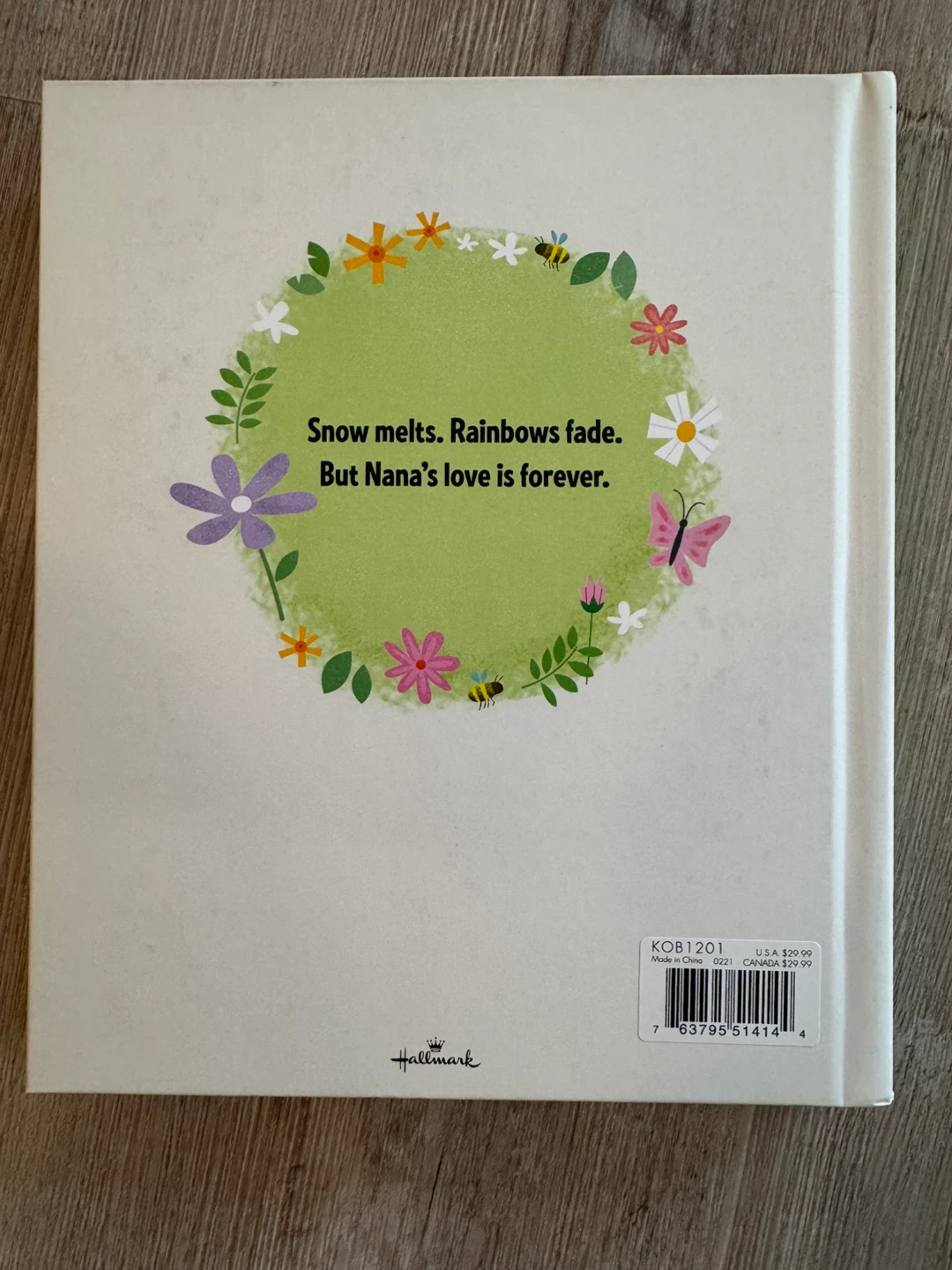 Hallmark Nana's Love Is Forever Recordable Storybook - photo 4
