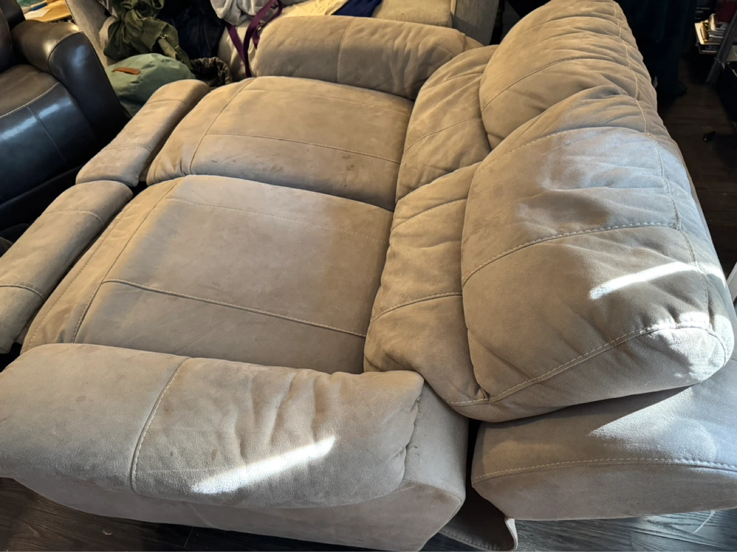 Two-seater reclining sofa - photo 4