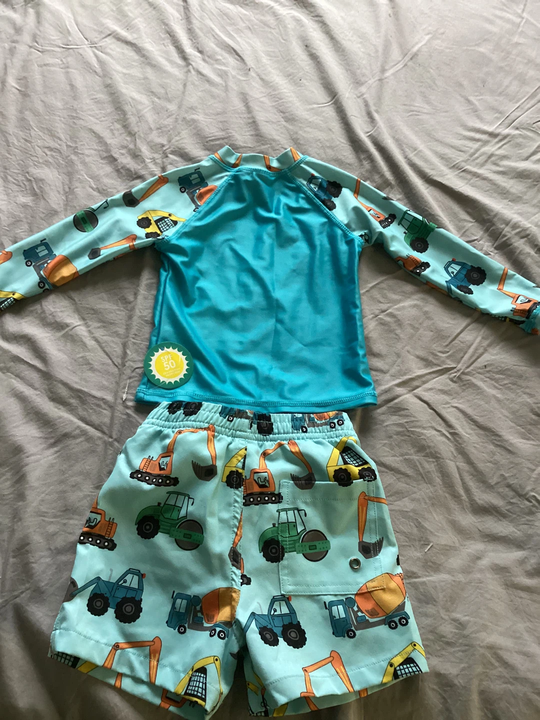 New cute Toddler Boys Rash Guard Set 12-18mths - photo 5