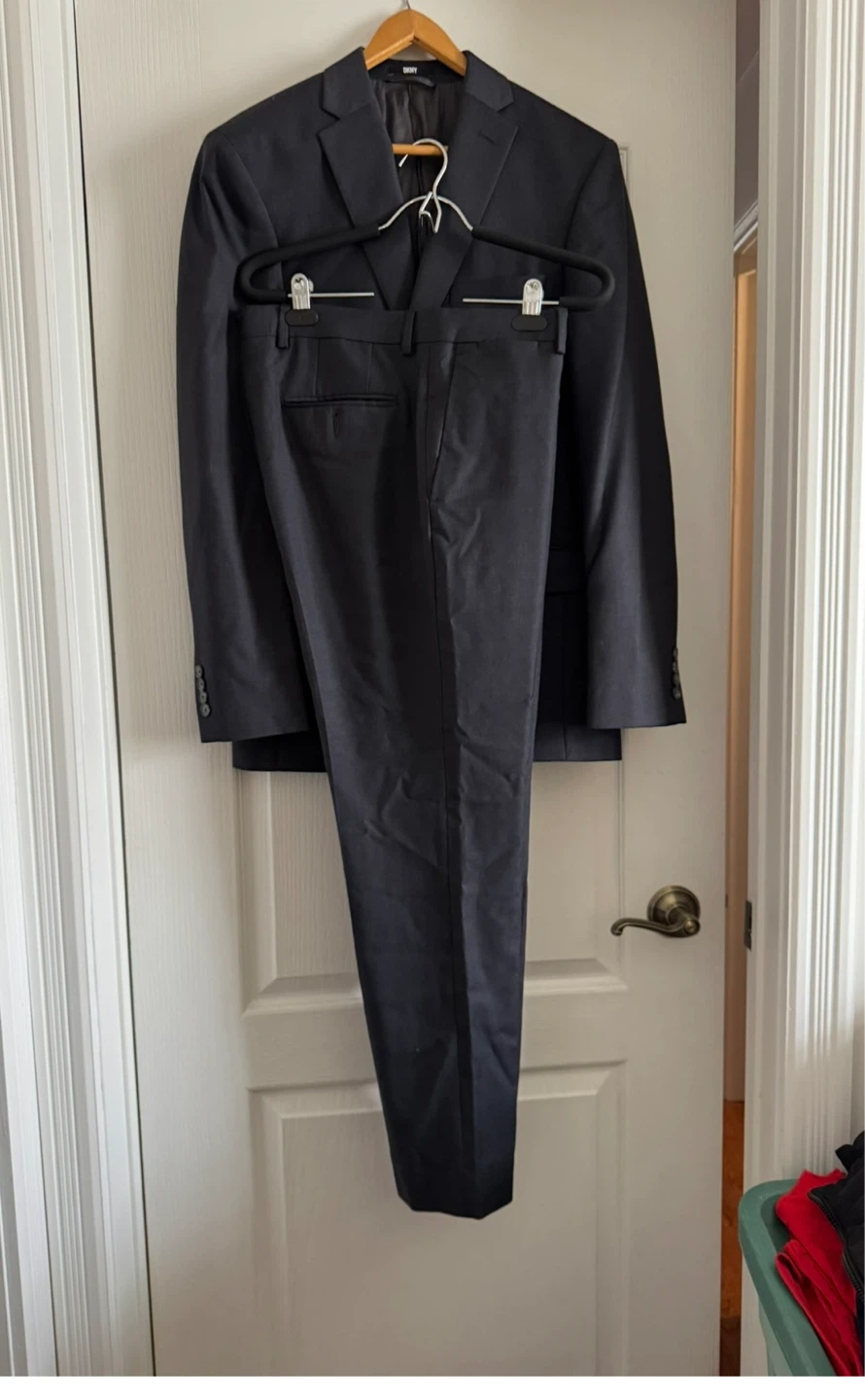 DKNY Men's Suit - Grey - photo 2