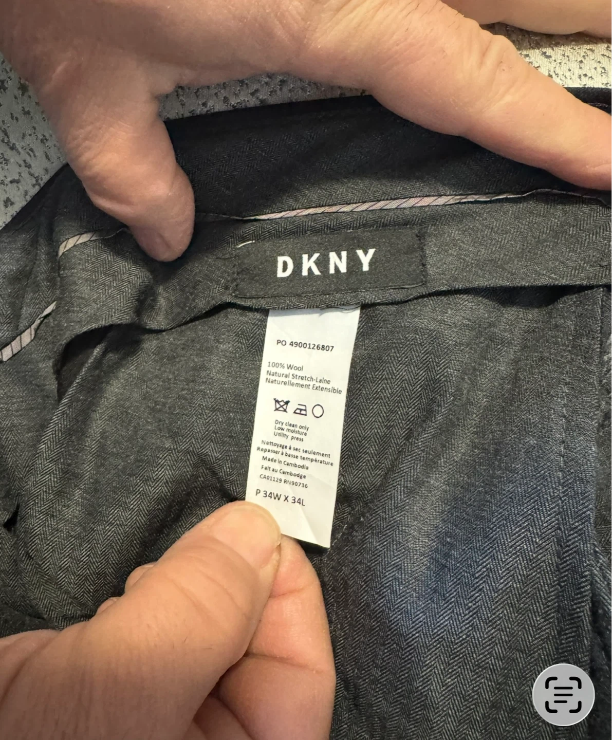 DKNY Men's Suit - Grey - photo 5