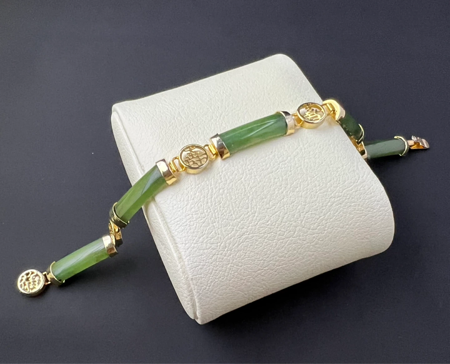 "Good Fortune" Character Link Bracelet