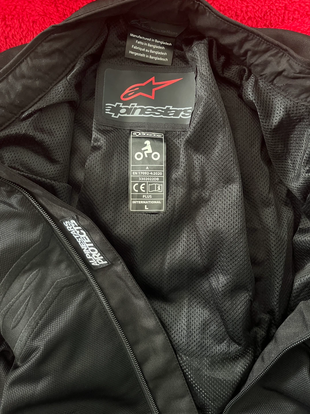 ALPINE STARS MOTORCYCLE JACKET - photo 3