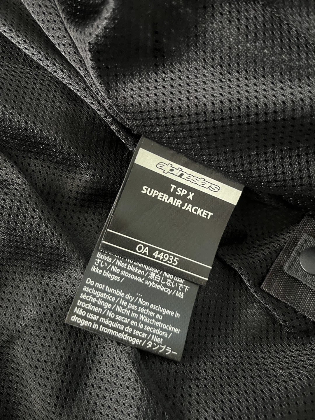 ALPINE STARS MOTORCYCLE JACKET - photo 5