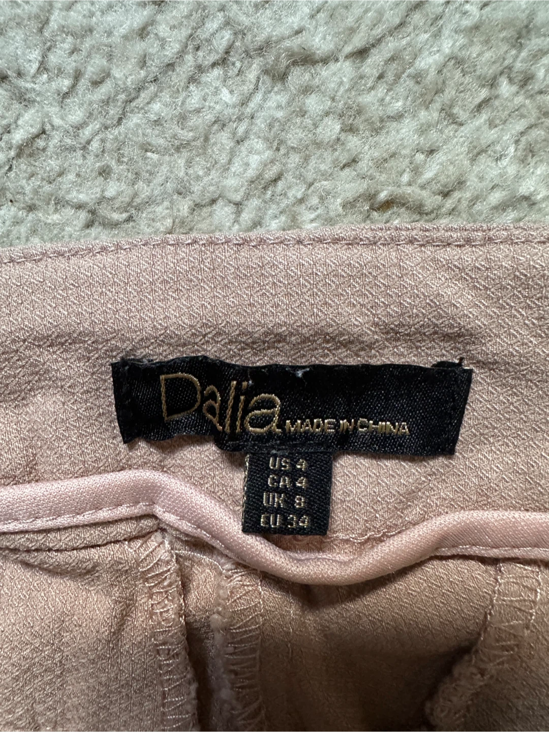 Dalia Pink  Pants - Size CA 4 - photo 2