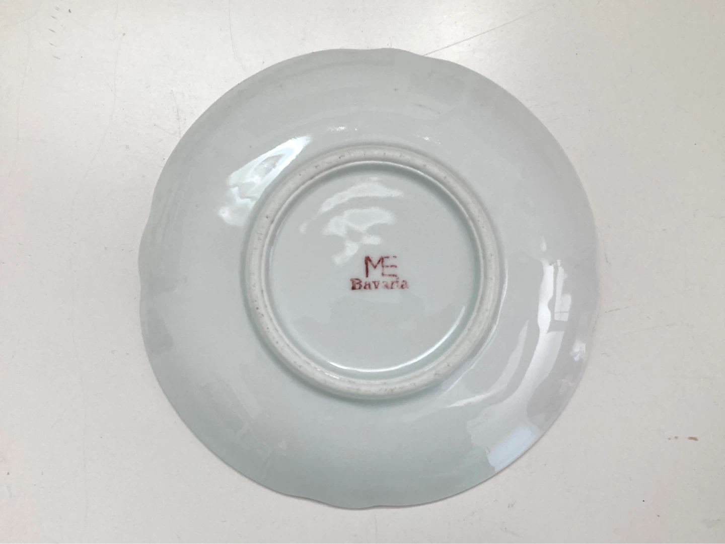 Small Vintage Lustreware Ring Dish with Horses - photo 3