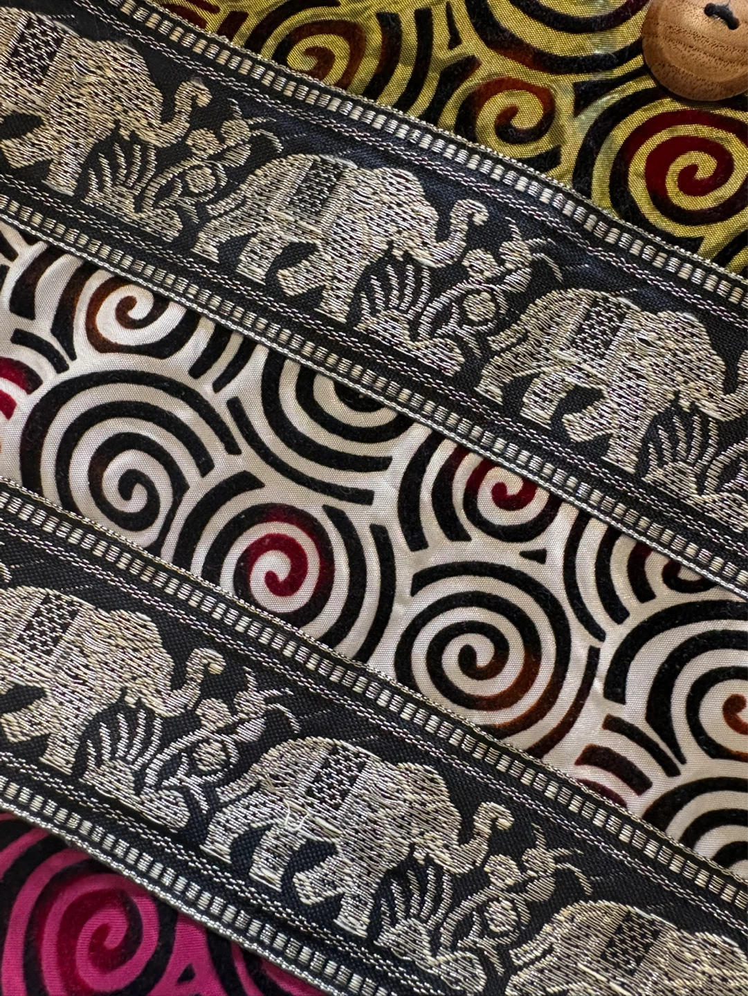 Boho Elephant Print Hobo Bag - photo 3