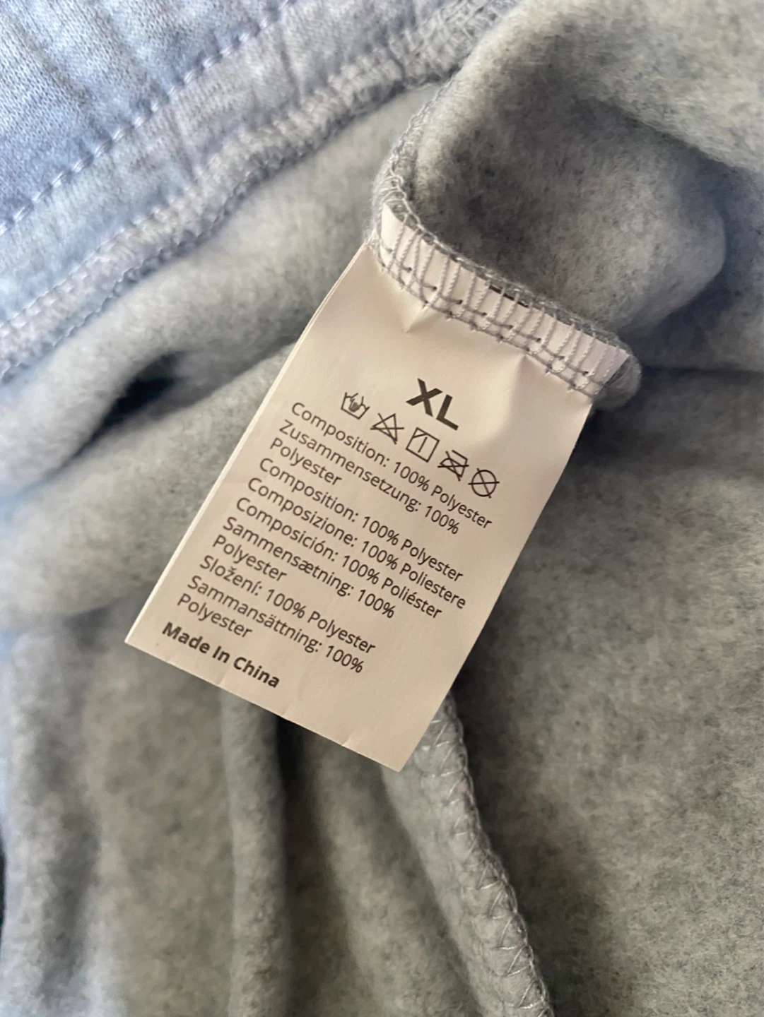 Baggy Grey Sweatpants - photo 3
