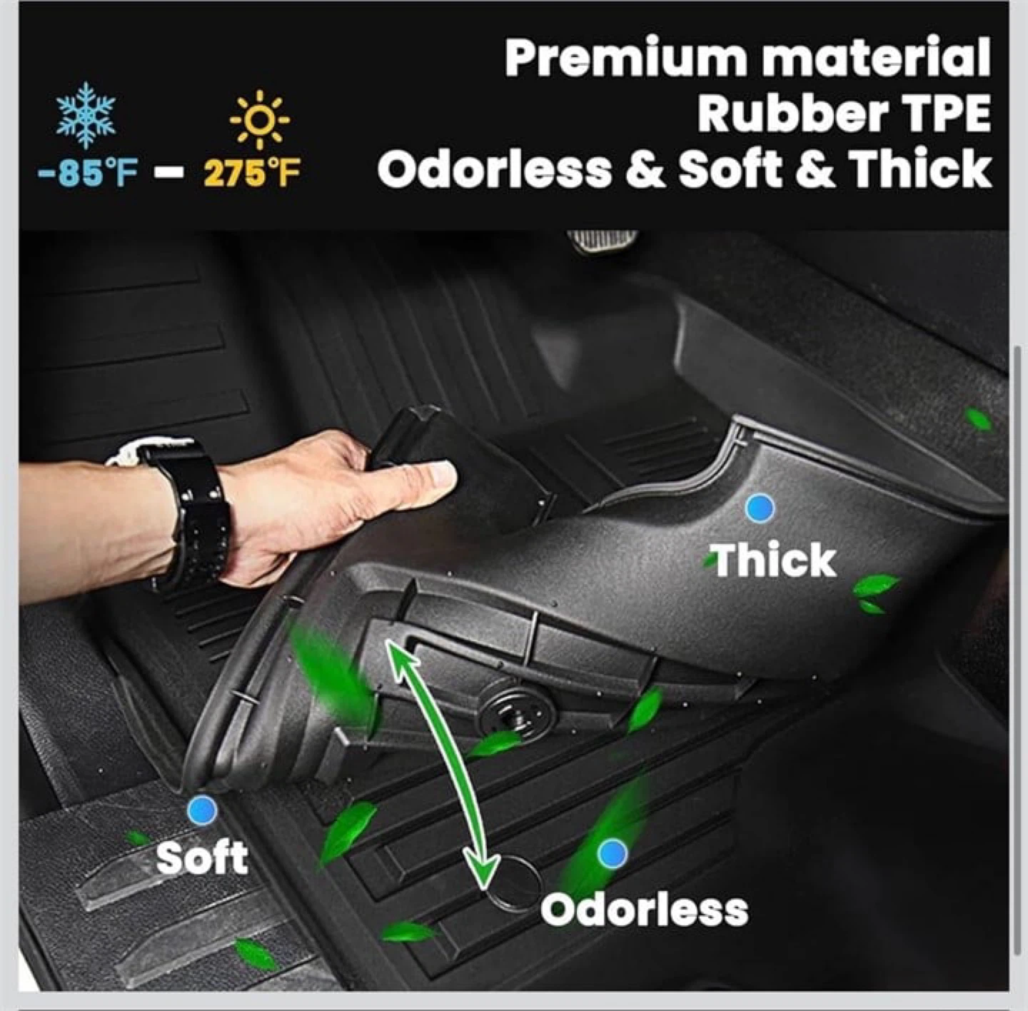 All-Weather Floor Mats for Toyota Camry - photo 2