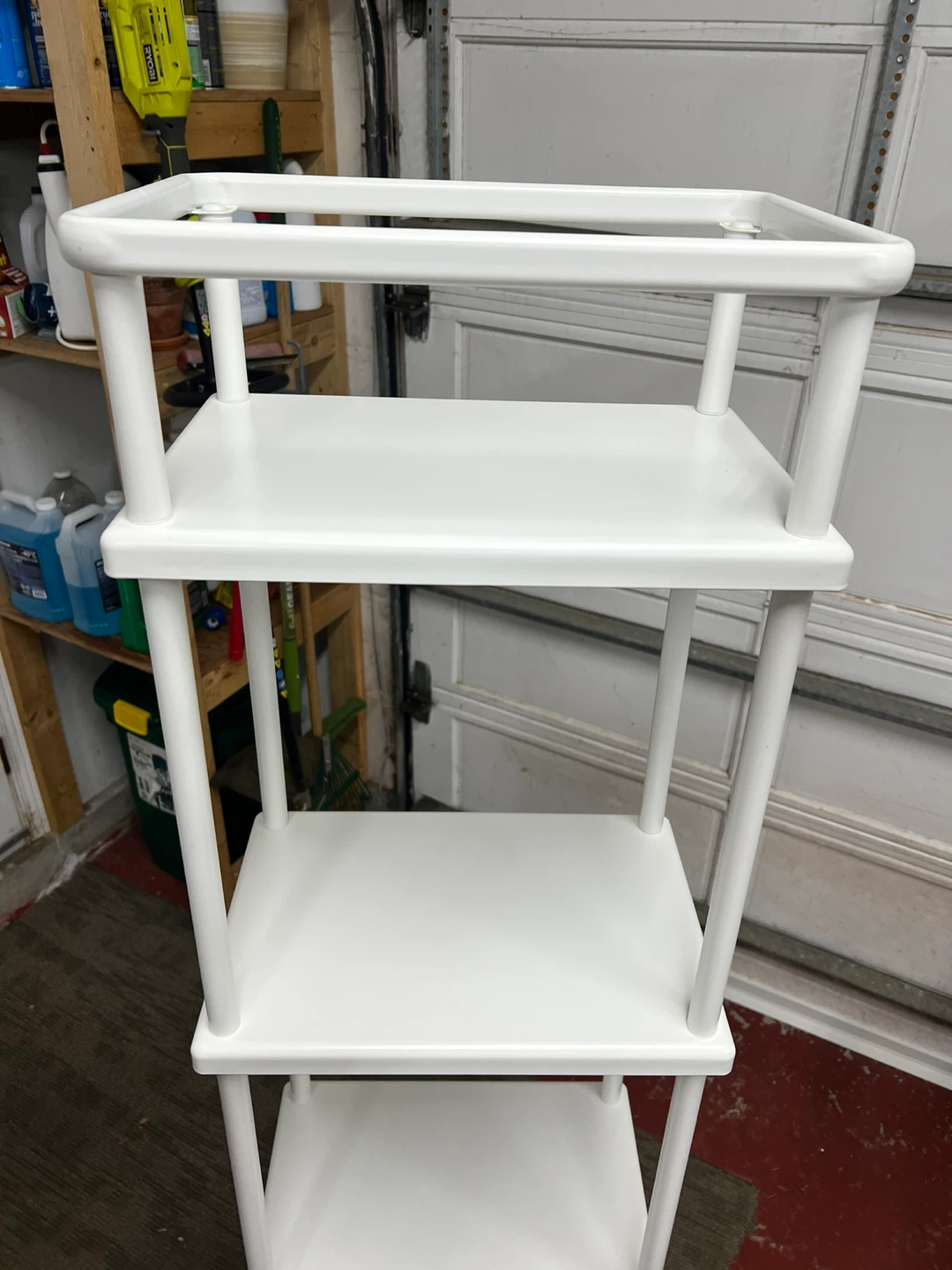 IKEA Dynan 5-Tier White Shelf - photo 3