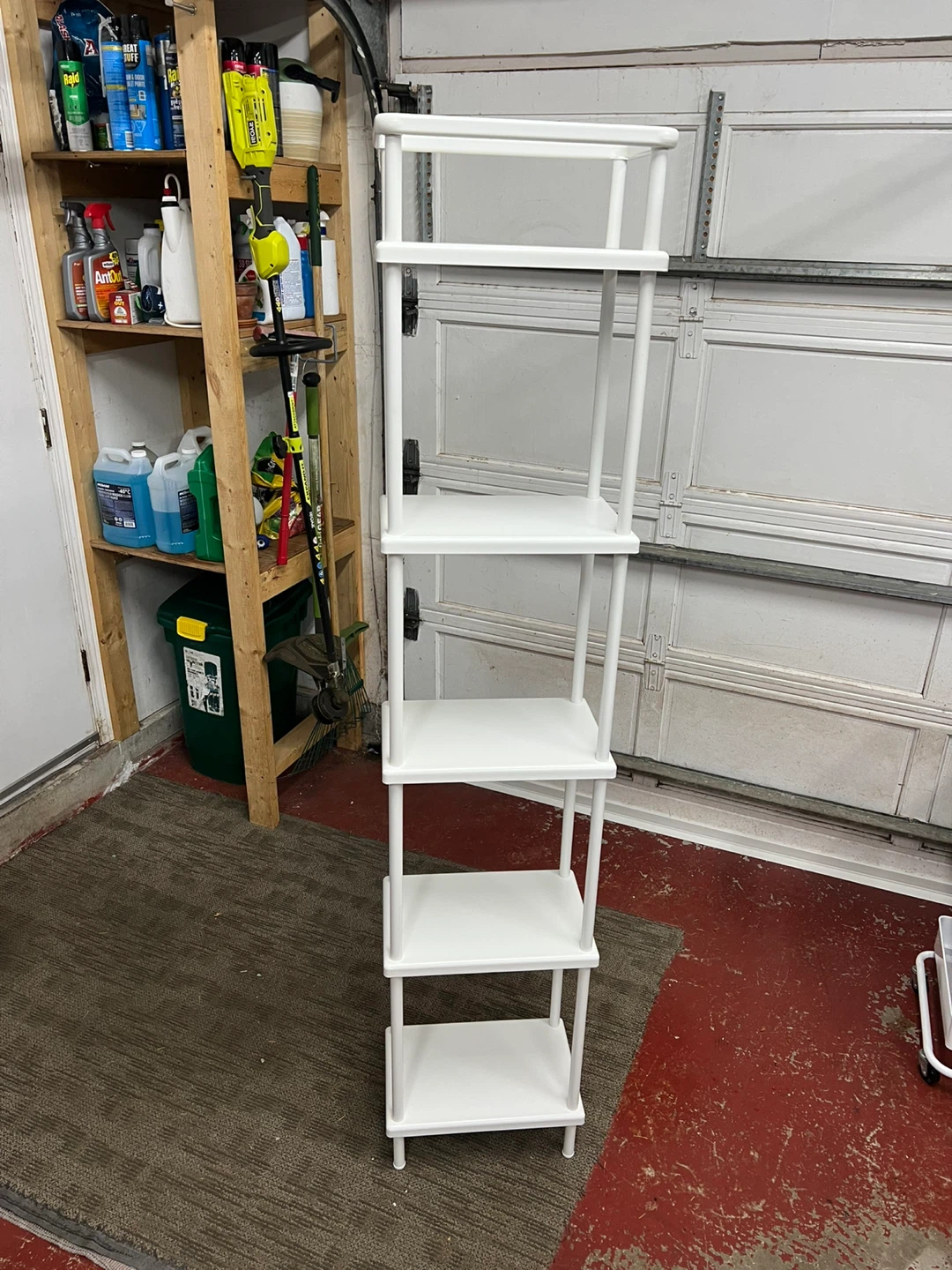 IKEA Dynan 5-Tier White Shelf