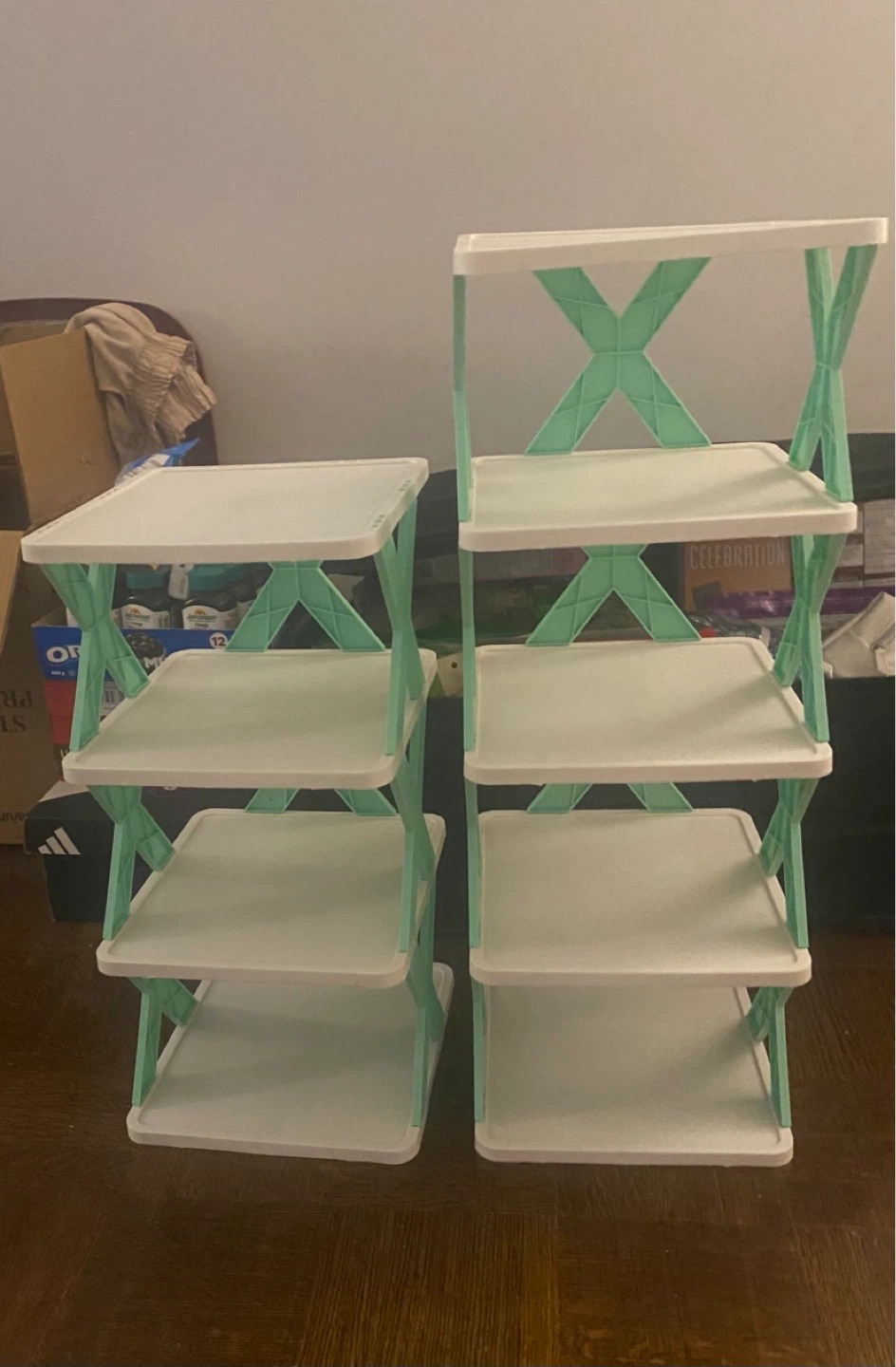 9-Tier Folding Storage Shelf - photo 4