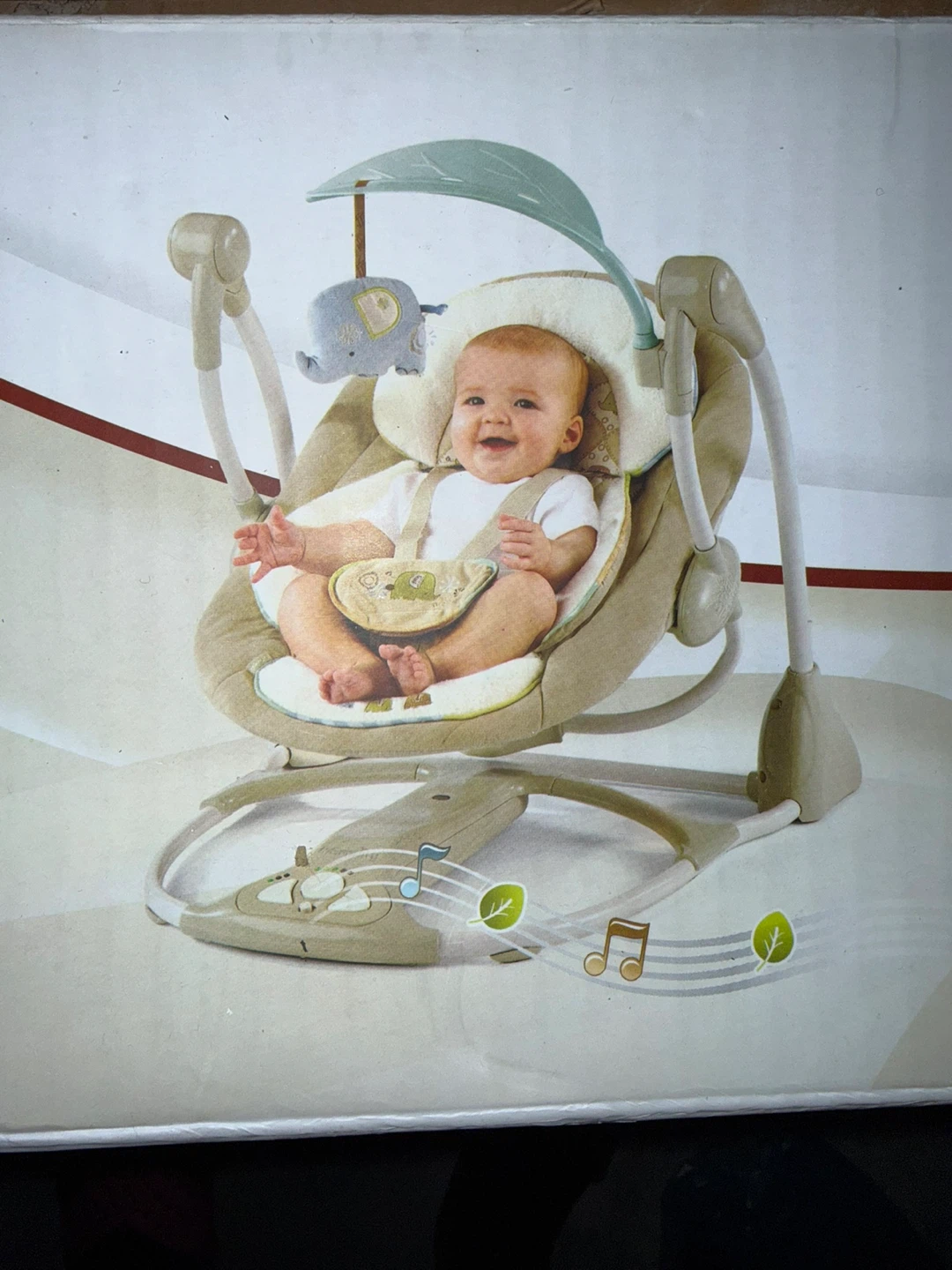 InGenuity Smart & Quiet Portable Baby Swing - photo 2