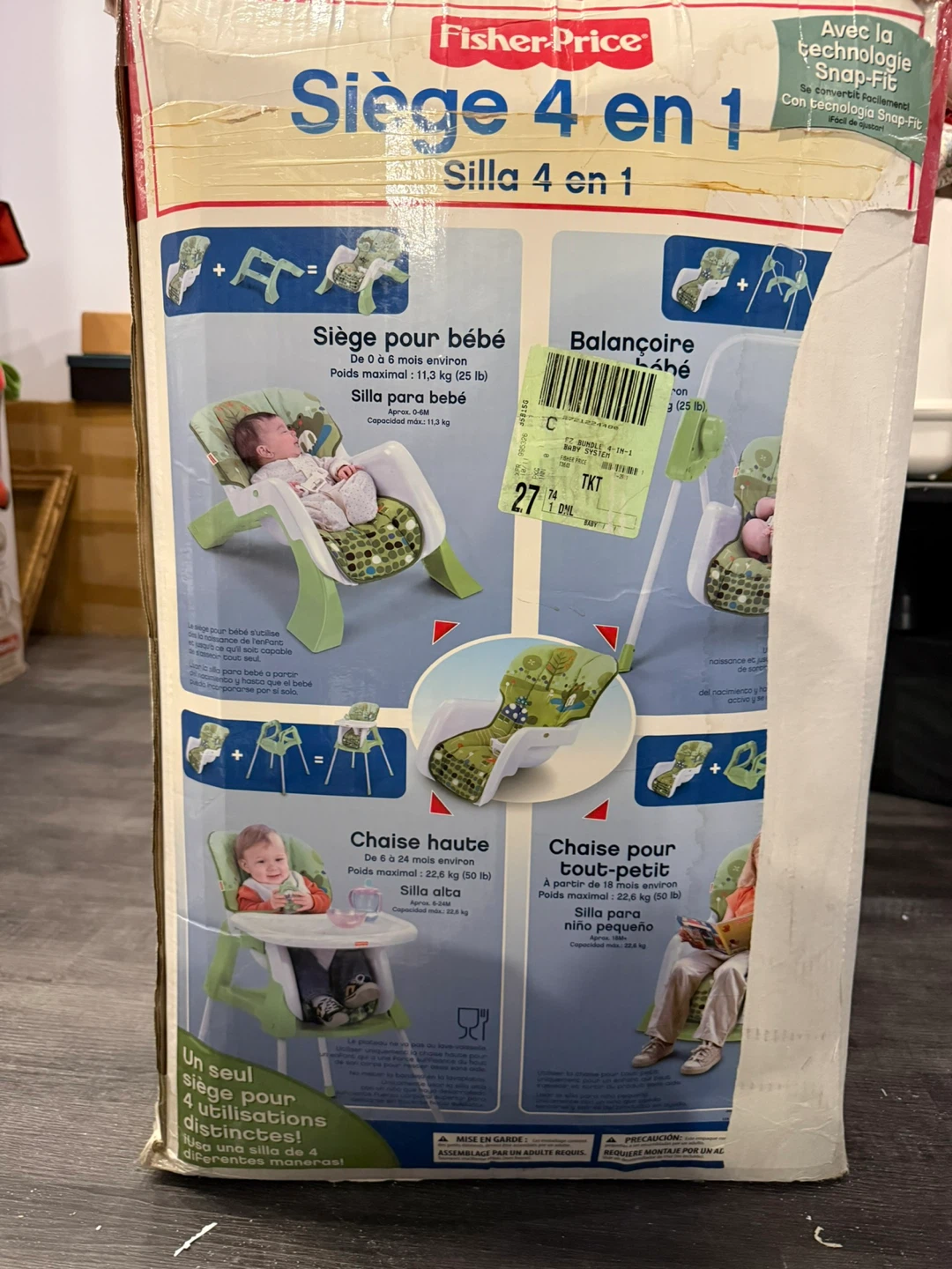 Fisher-Price 4-in-1 Baby System