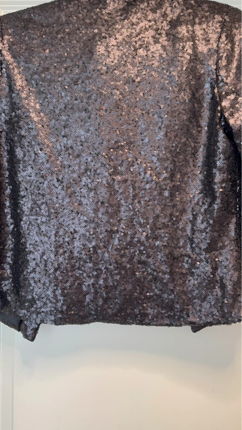 Women’s Black Sequin Jacket - photo 3