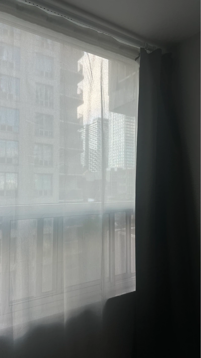 IKEA Blackout Green Curtains & Sheer Curtains with Rod - photo 5