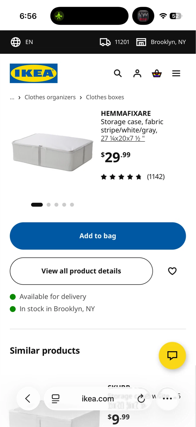 IKEA Storage Case (two!) - photo 5