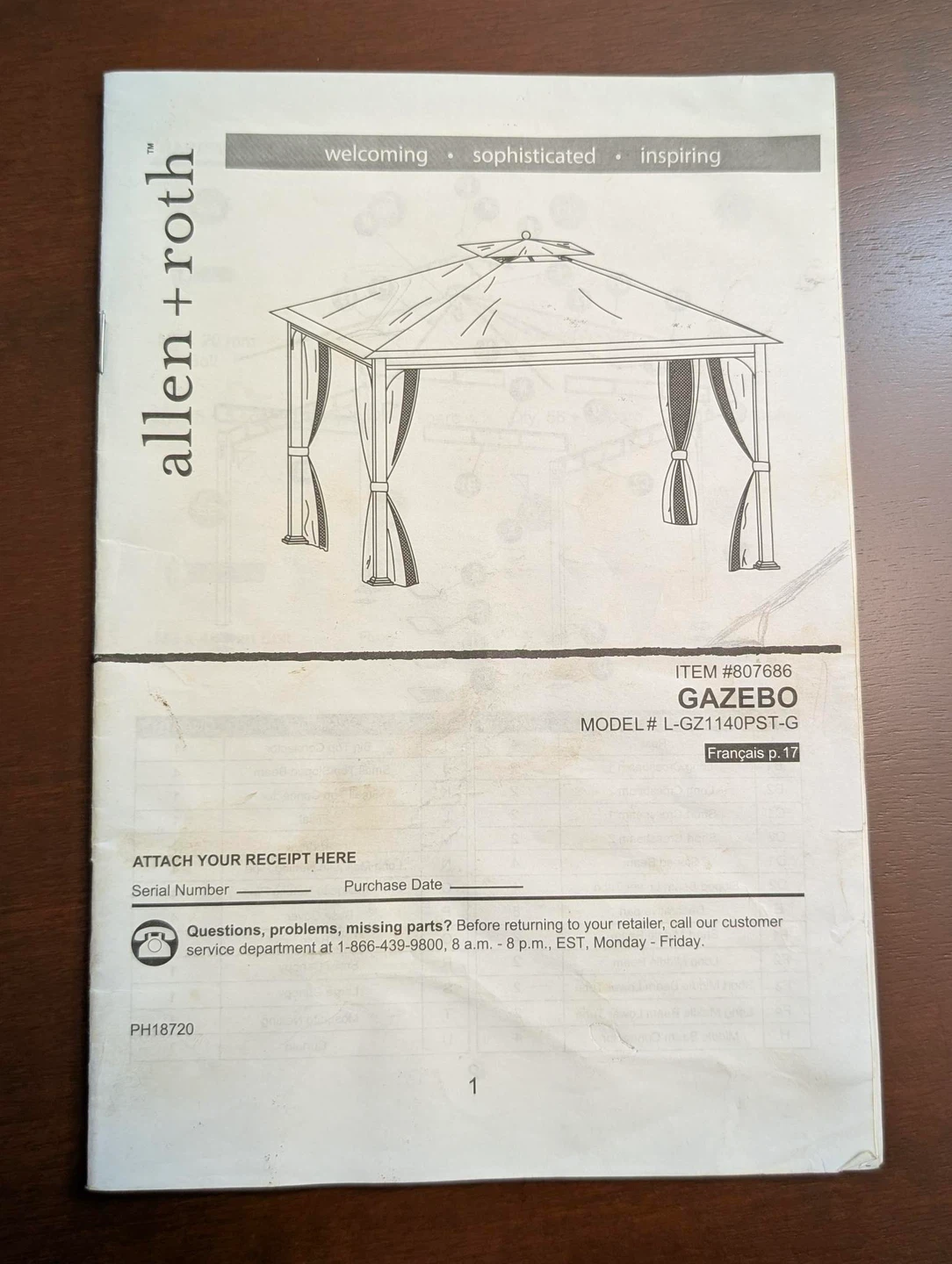 Allen + Roth Gazebo Structure