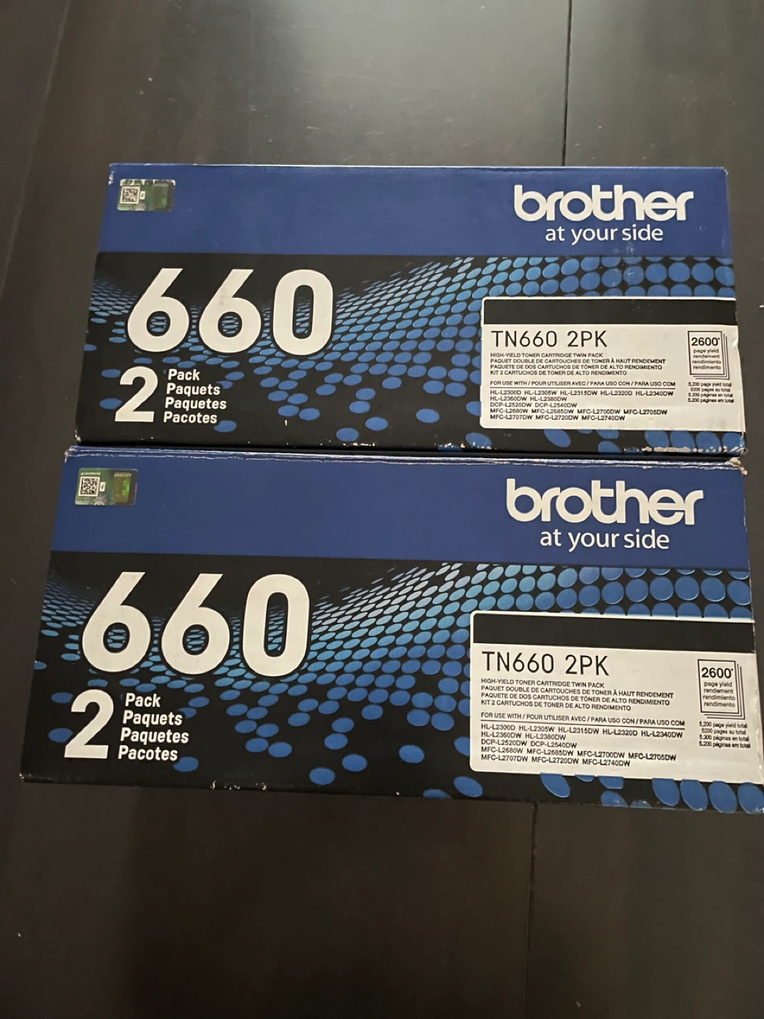 BrotherToner Cartridge 2-Pack x 2 per box