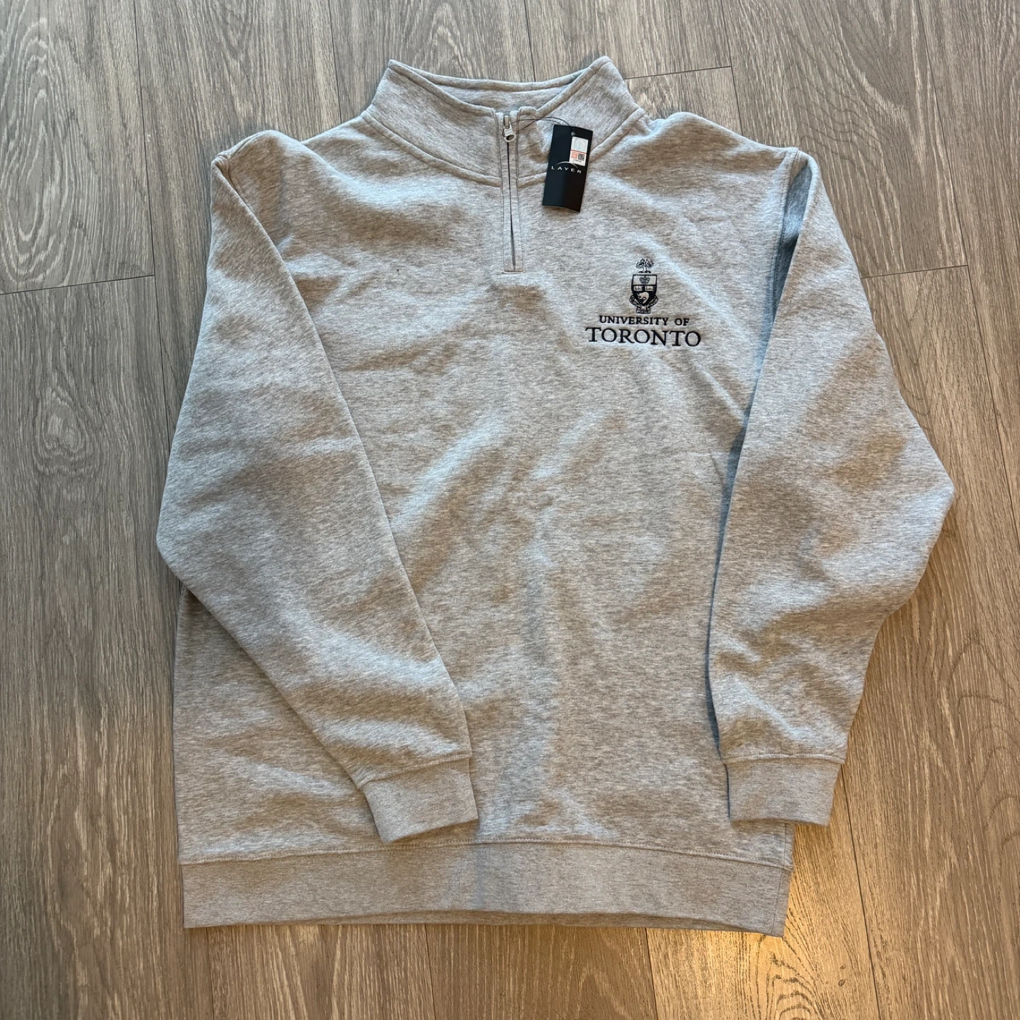 University of Toronto Quarter Zip Sweater