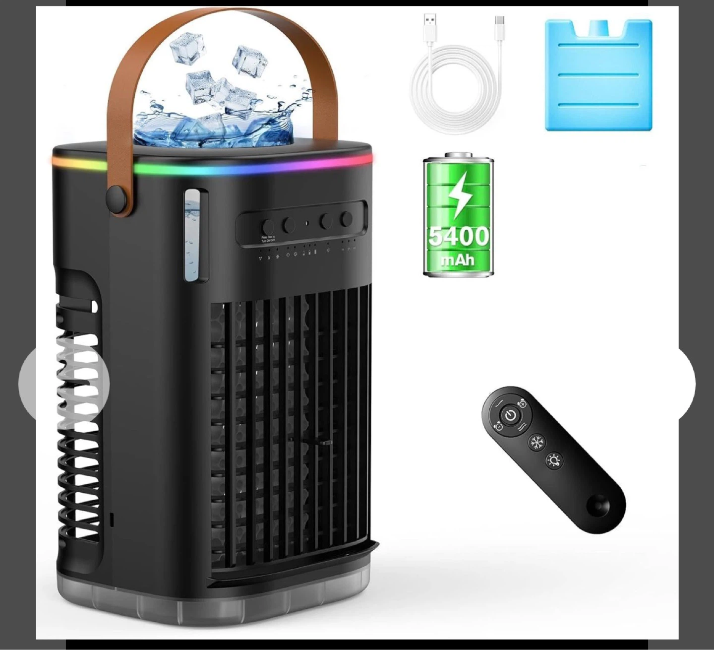 AIRTHRYLPF Portable Desktop Air Cooler Fan TF06