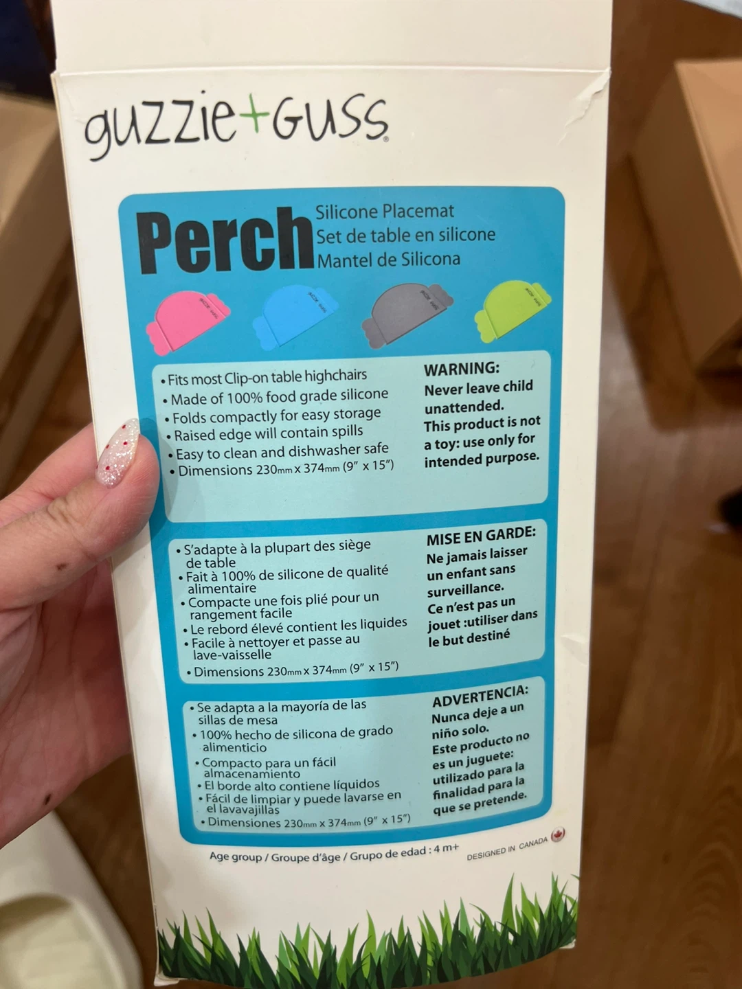 Guzzie+Guss Perch Silicone Placemat - photo 2