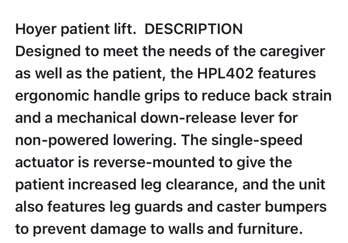 Hoyer Patient Lift - photo 4