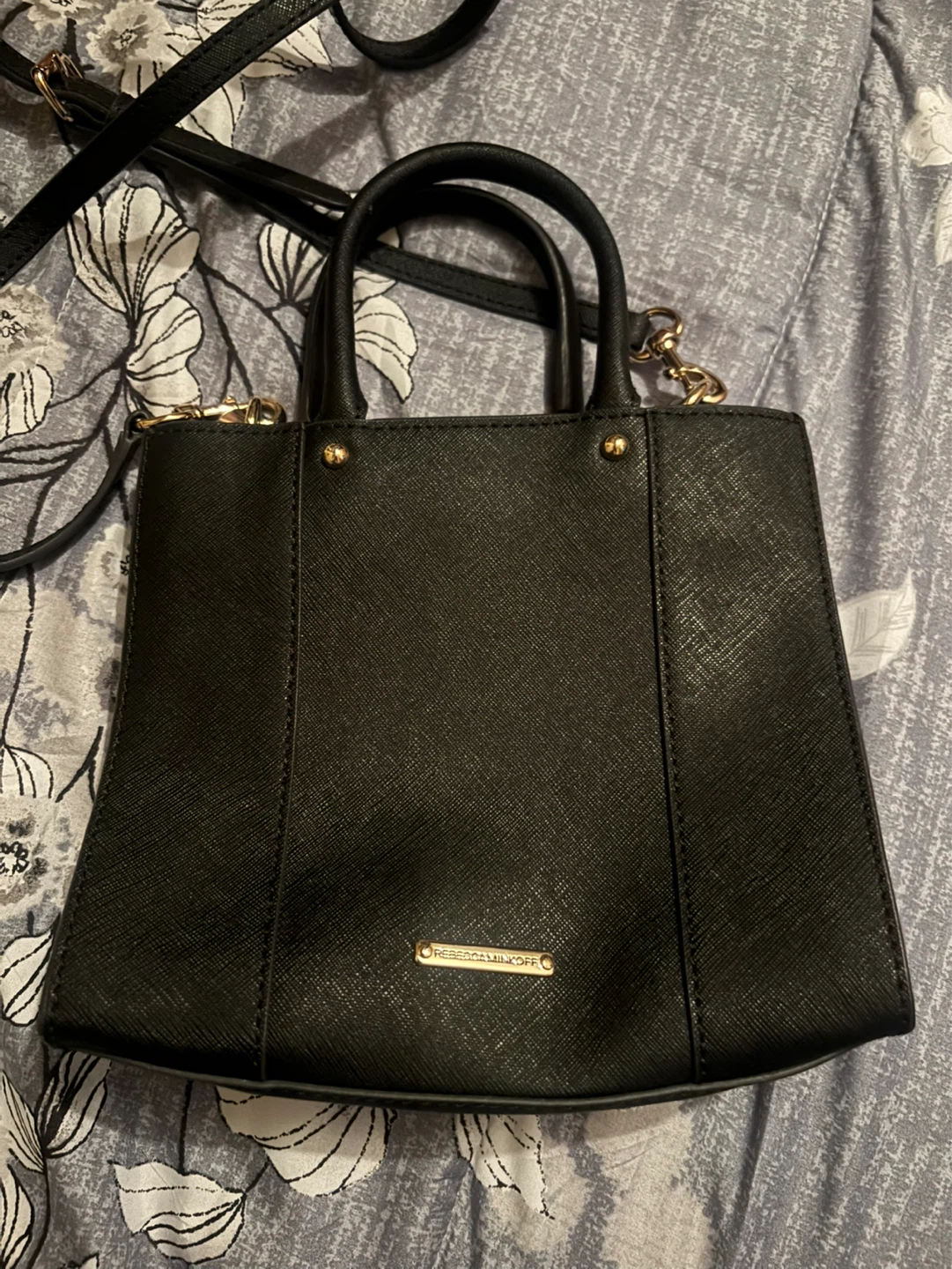 Rebecca Minkoff Black Leather Handbag