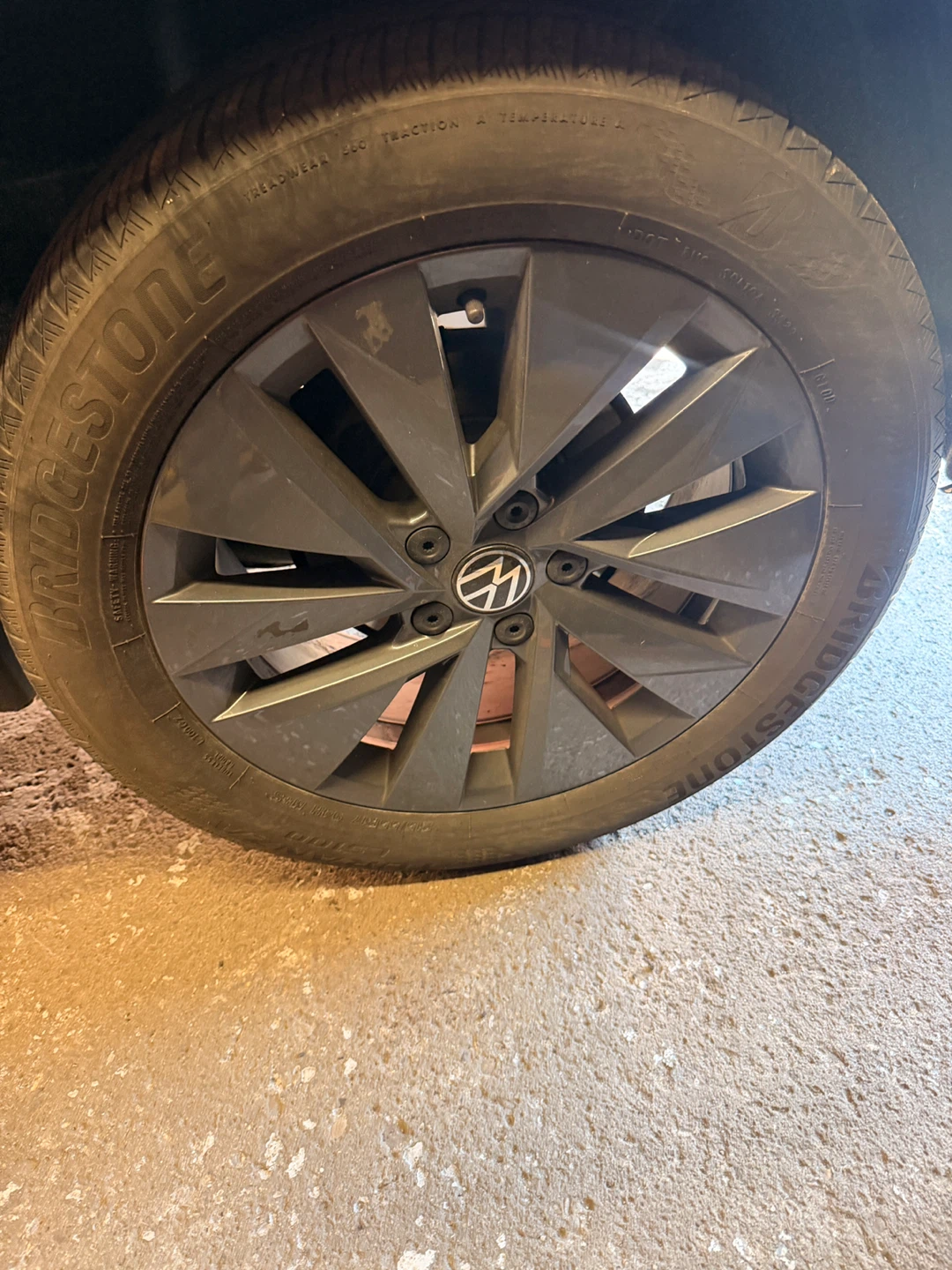 Volkswagen Complete Wheel and Tire Assembly