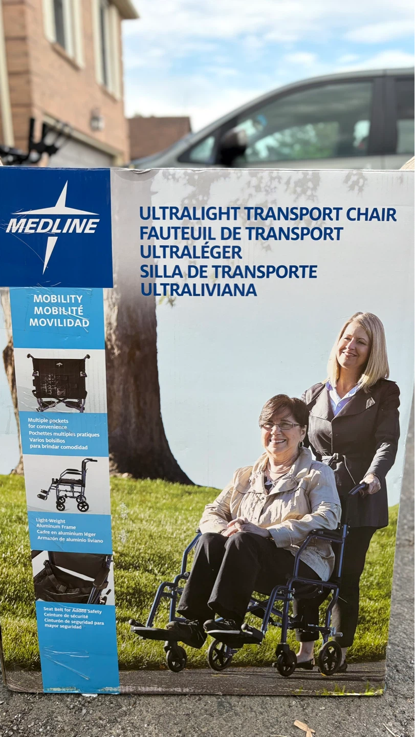 Medline Ultralight Transport Chair